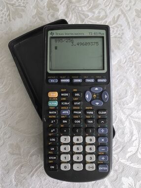 Texas Instruments TI-83 Plus Graphing Calculator - Black